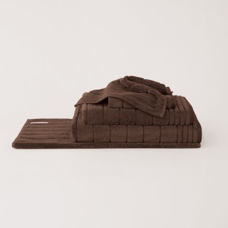 Orson Towel Range in Cocoa