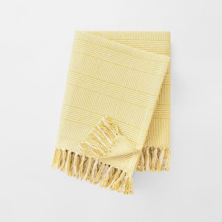 Lockhart Throw in Golden Olive