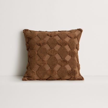 Chesley Square Cushion in Moccha